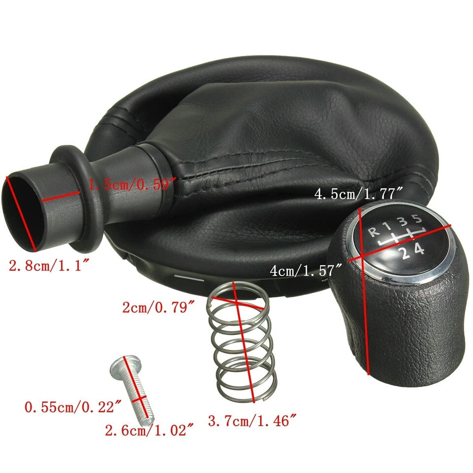 Volkswagen Transporter T5 váltógomb és váltószoknya 5sebességes