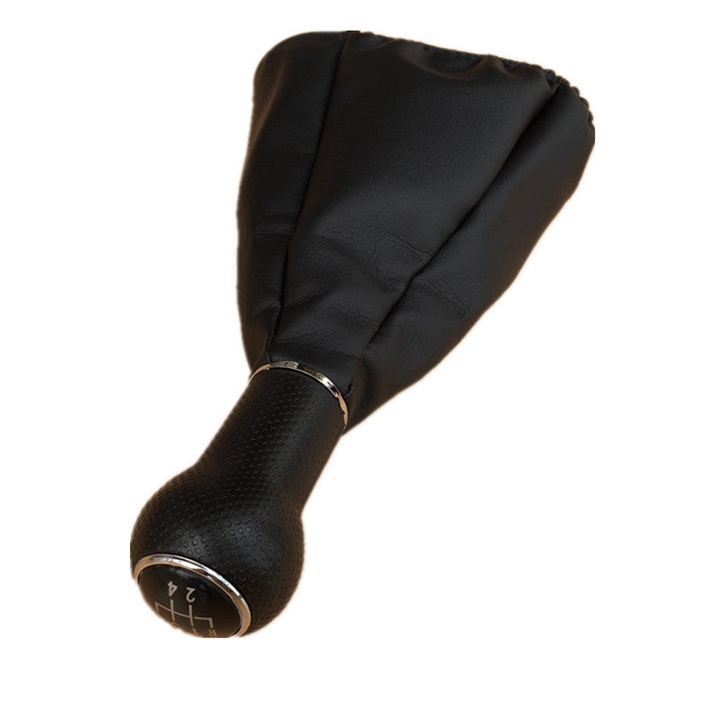 Volkswagen Golf 3 Polo Vento váltógomb és váltószoknya fekete varrással