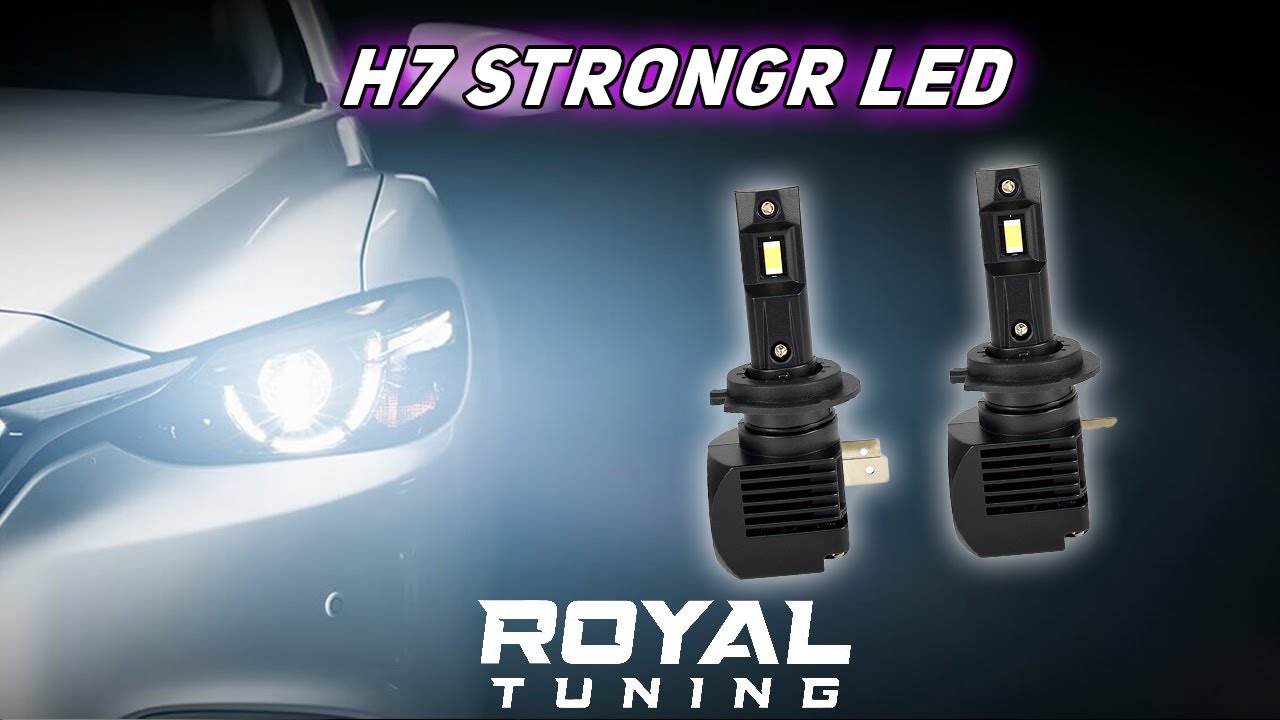 H7 Led izzó StrongR Series motorba 1db