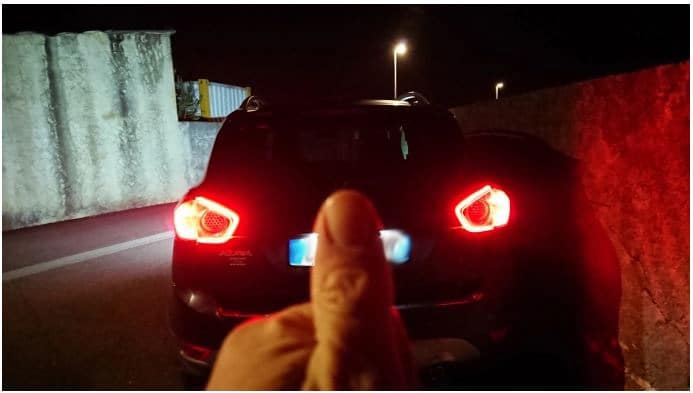 AKCIÓS Első hátsó Nappali menetfény csomag