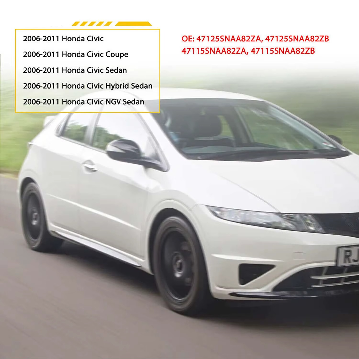 Honda Civic Kézifékkar burkolat