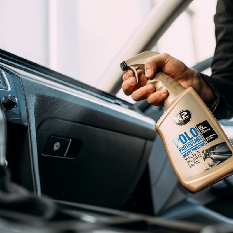 Műanyag ápoló és felújító spray K2 POLO matt 750ml