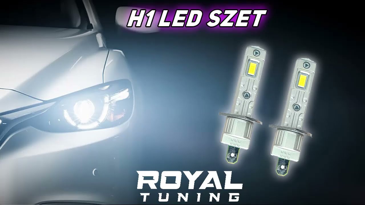 H1 Led izzó 2db