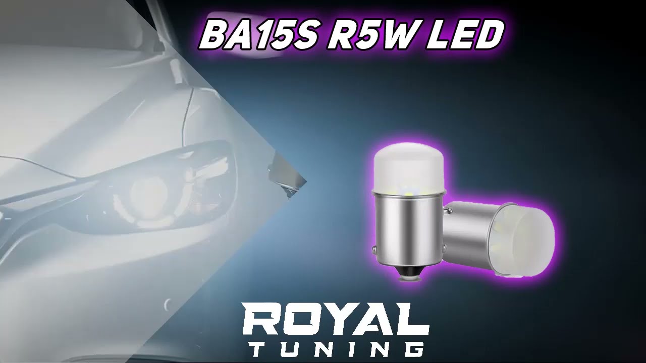 R5W led piros 2db