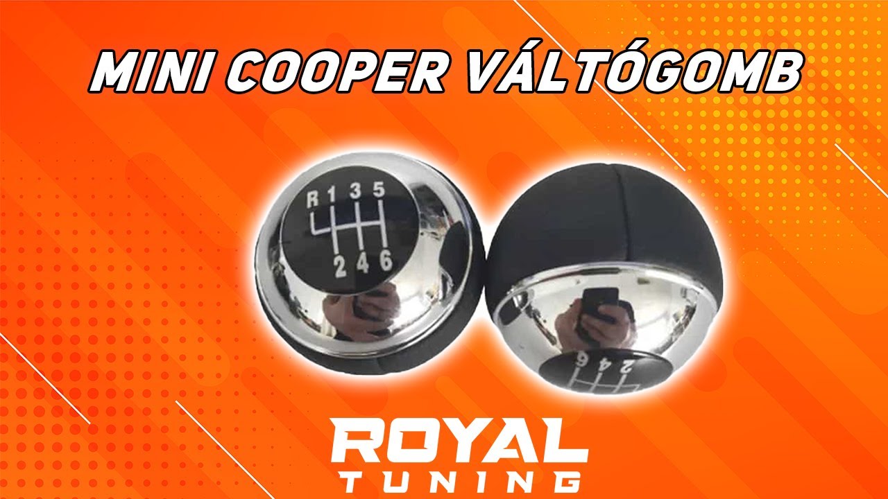 Mini Cooper váltógomb 6sebességes