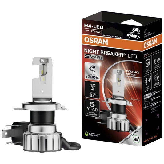 H4 led izzó Osram Night Breaker LED SMART H4, +330% 1db