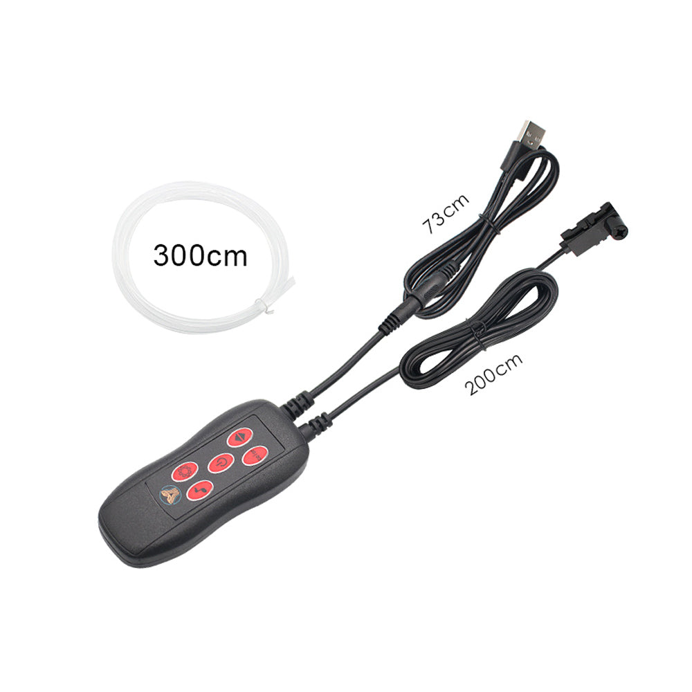 Műszerfal ledszalag szett RGB 3méter