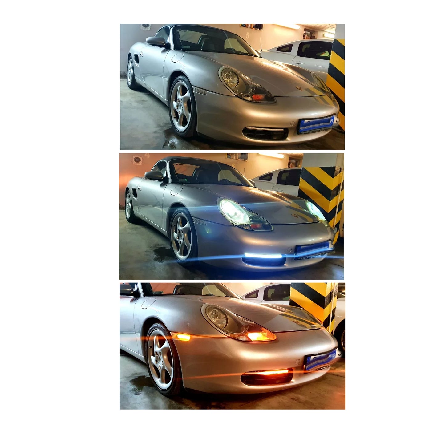 Ledes nappali menetfény szett index és üdvözlőfény funkcióval 2db