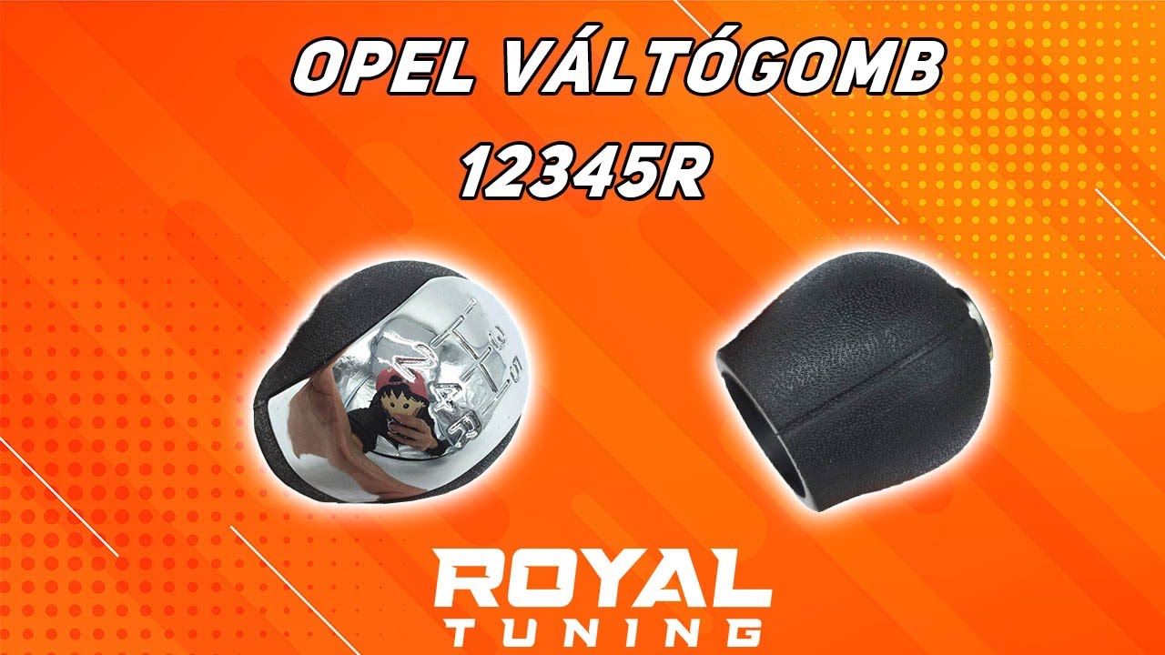 Opel váltógomb 5sebességes 12345R