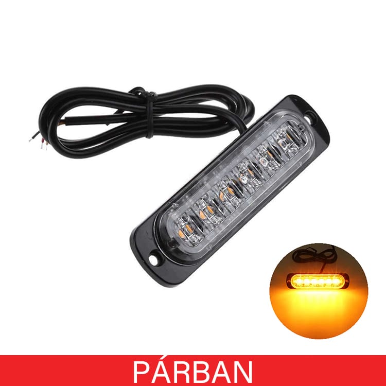 Szélességjelző oldalsó helyzetjelző ledes fehér 2db