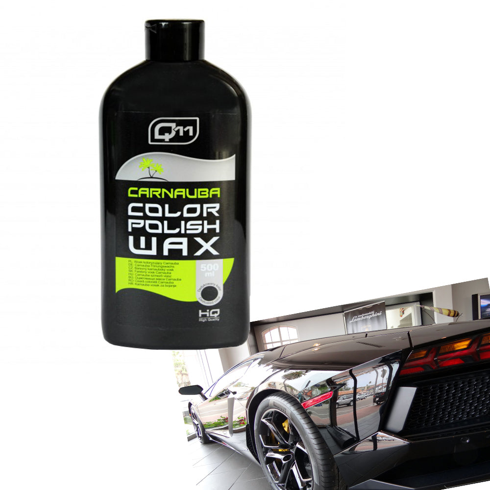 Színes autópolír FEKETE 500ml