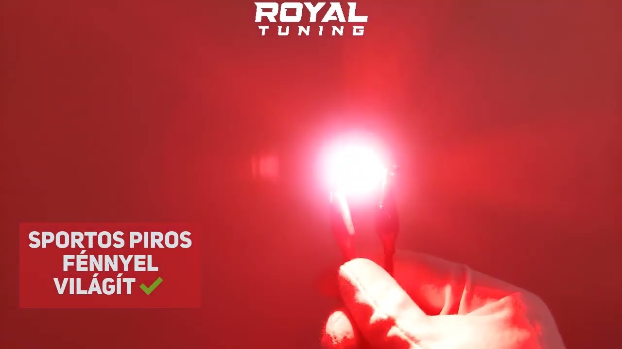 Szofita led 36mm Canbus hűtőbordás 2db piros