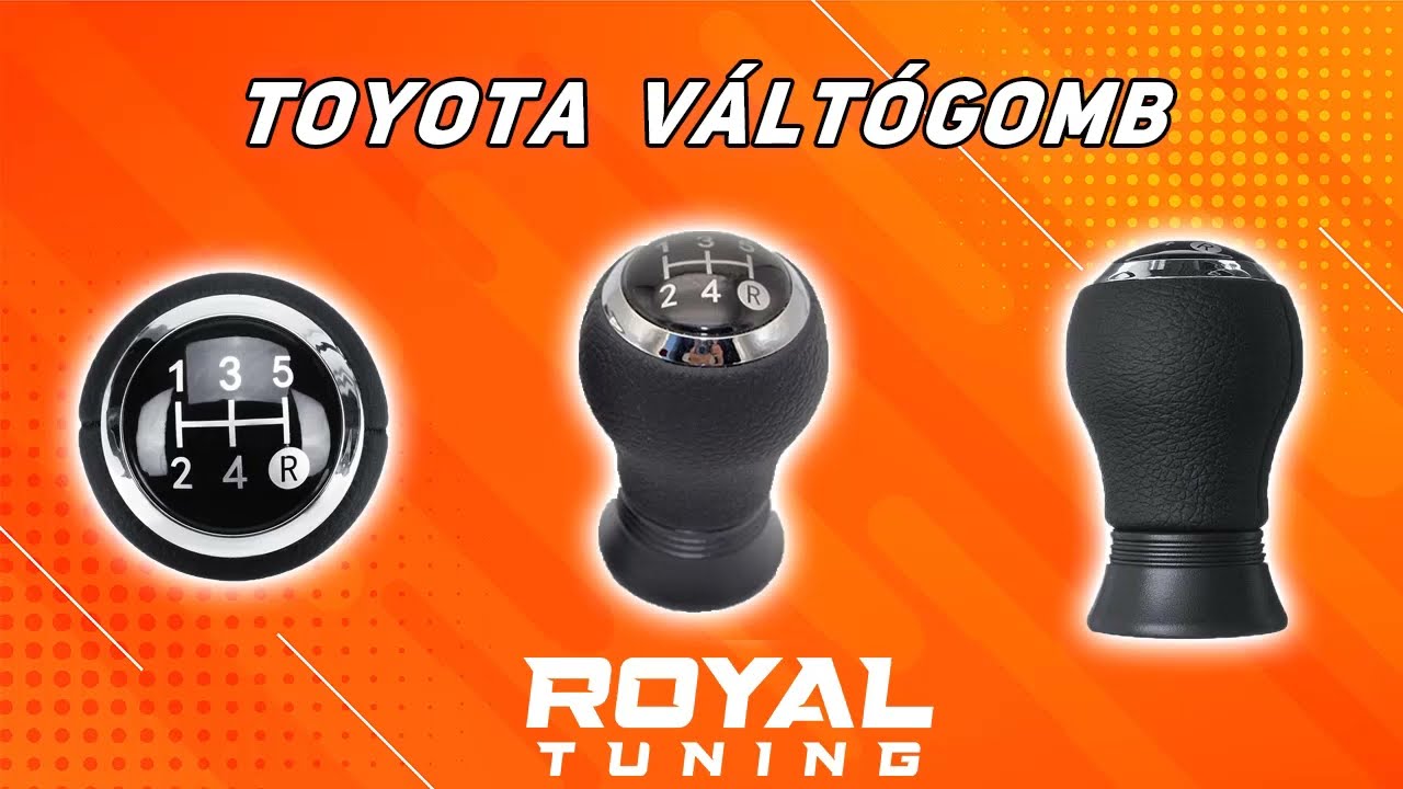 Toyota váltógomb 5 sebességes -galléros-