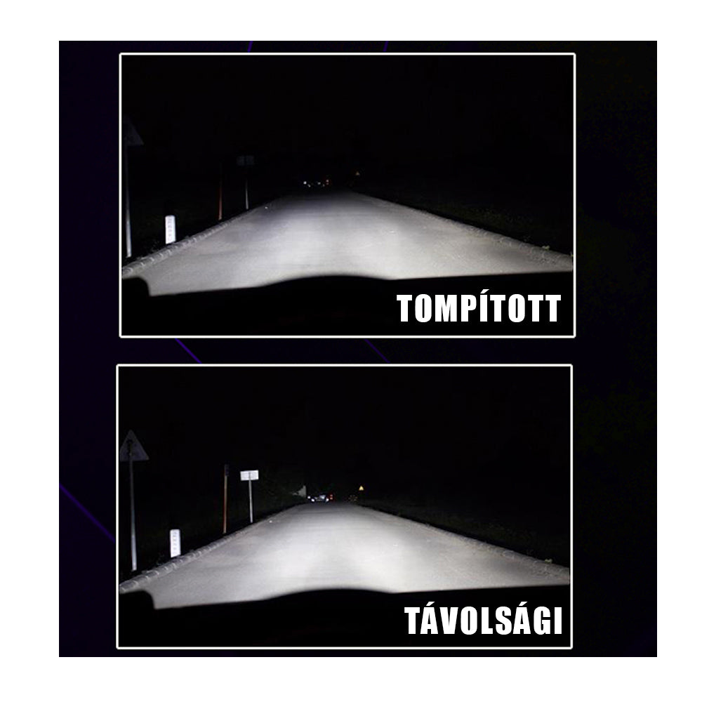 H19 Led izzó ventillátorral 2db