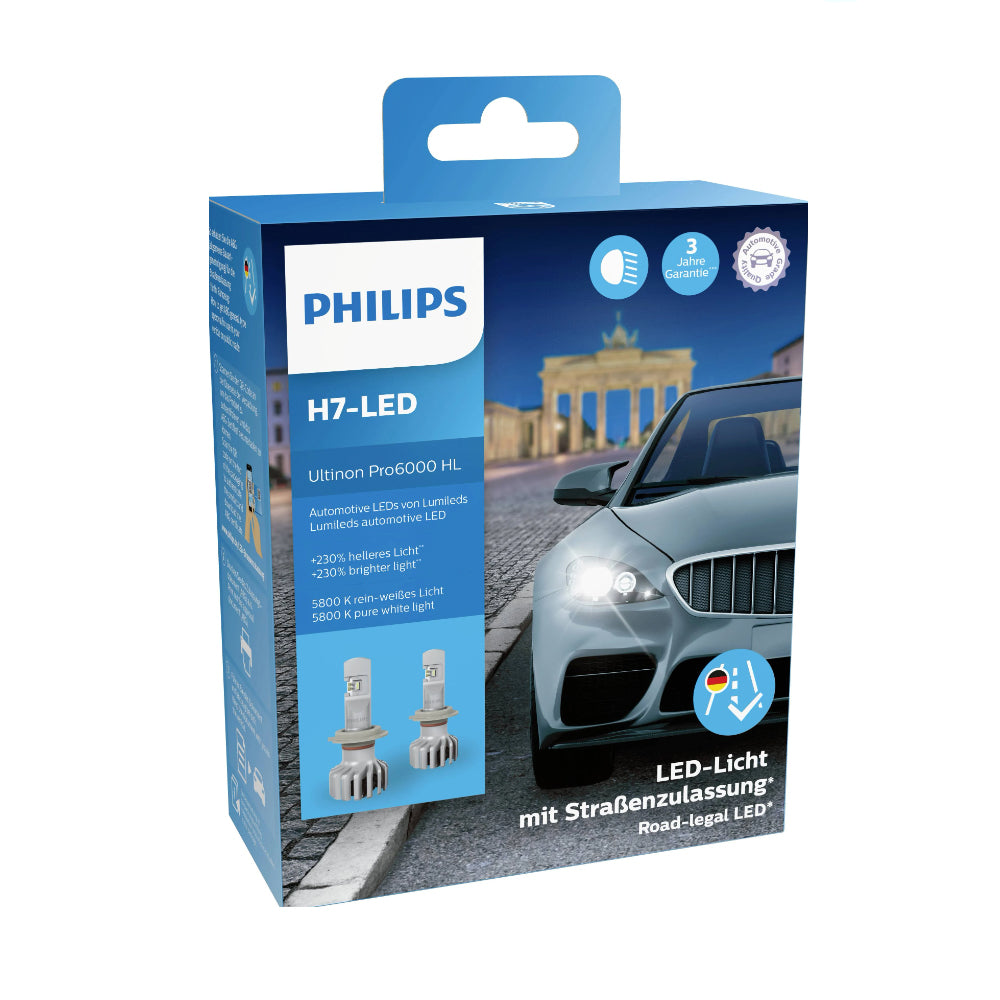 Philips Ultinon Pro6000 H7 2db