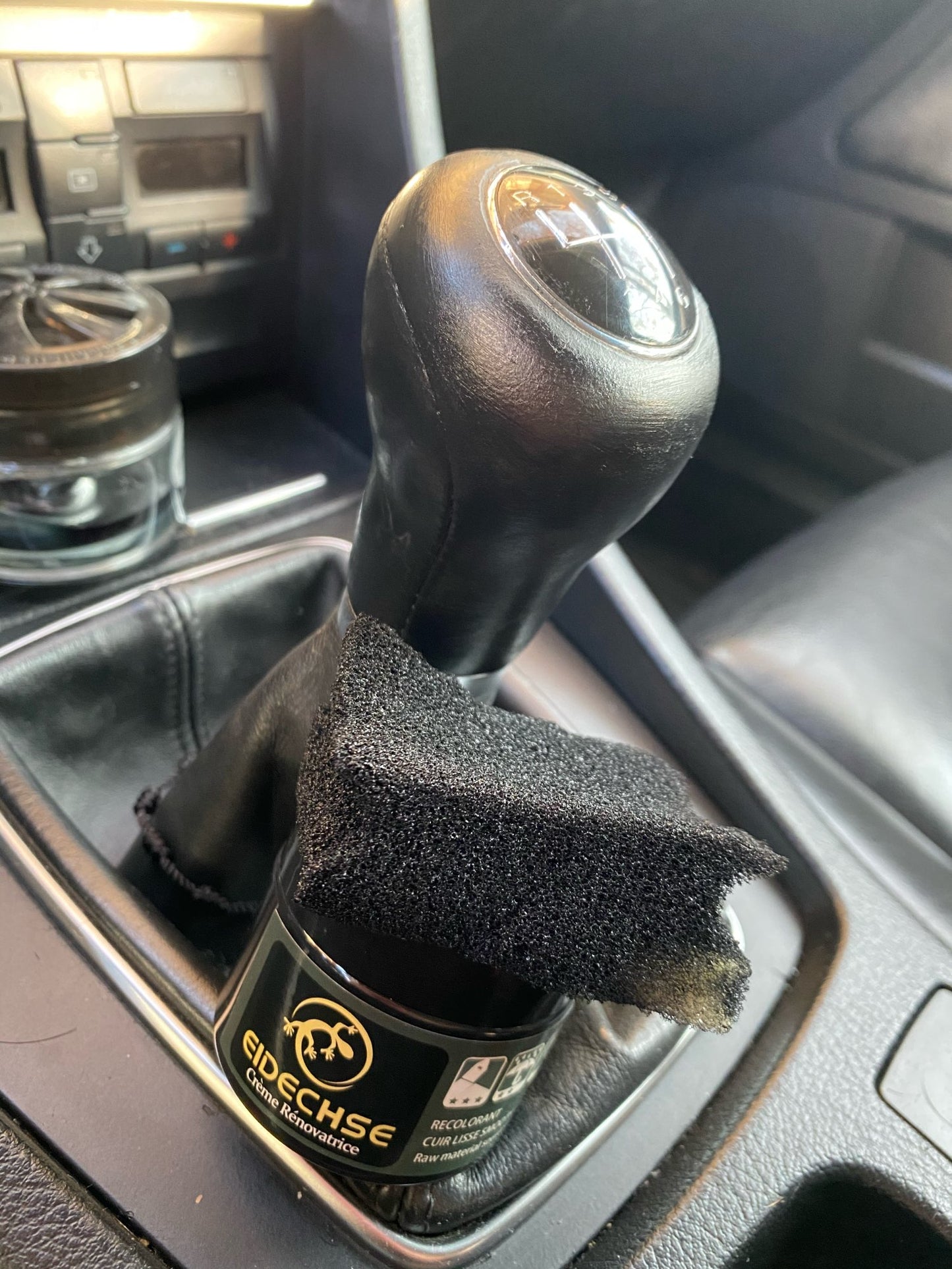 Bőrjavító készlet fekete színben