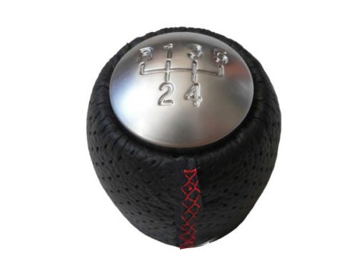 Alfa Romeo váltógomb 5sebességes piros varrással