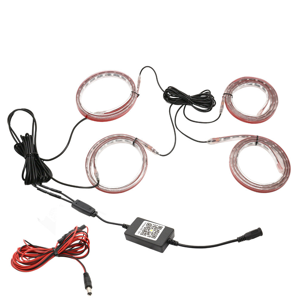 Karosszéria led világítás távirányítóval