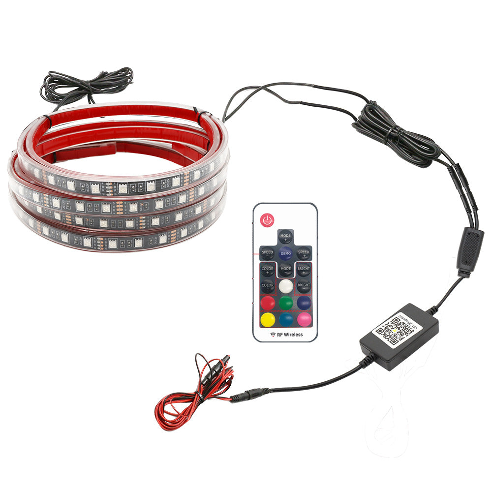 Karosszéria led világítás távirányítóval