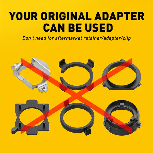 H7 Led izzó ventillátorral 2db AUXITO