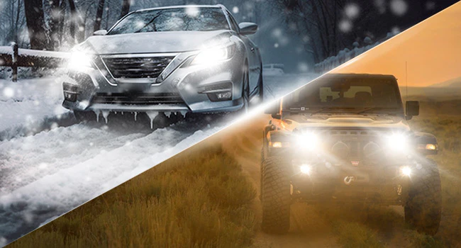 H4 Led izzó 2db AUXITO