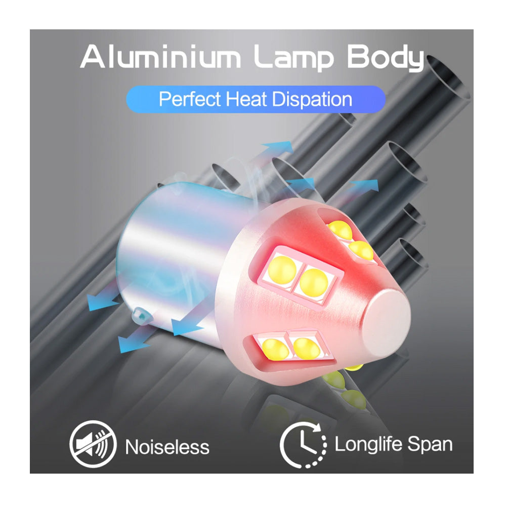 BA15S P21W led fehér 2db