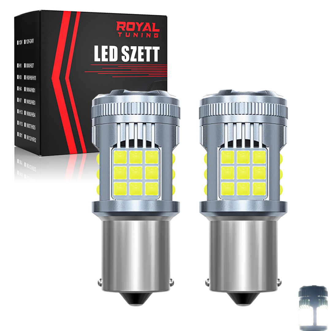 BA15S led piros CANBUS 2db