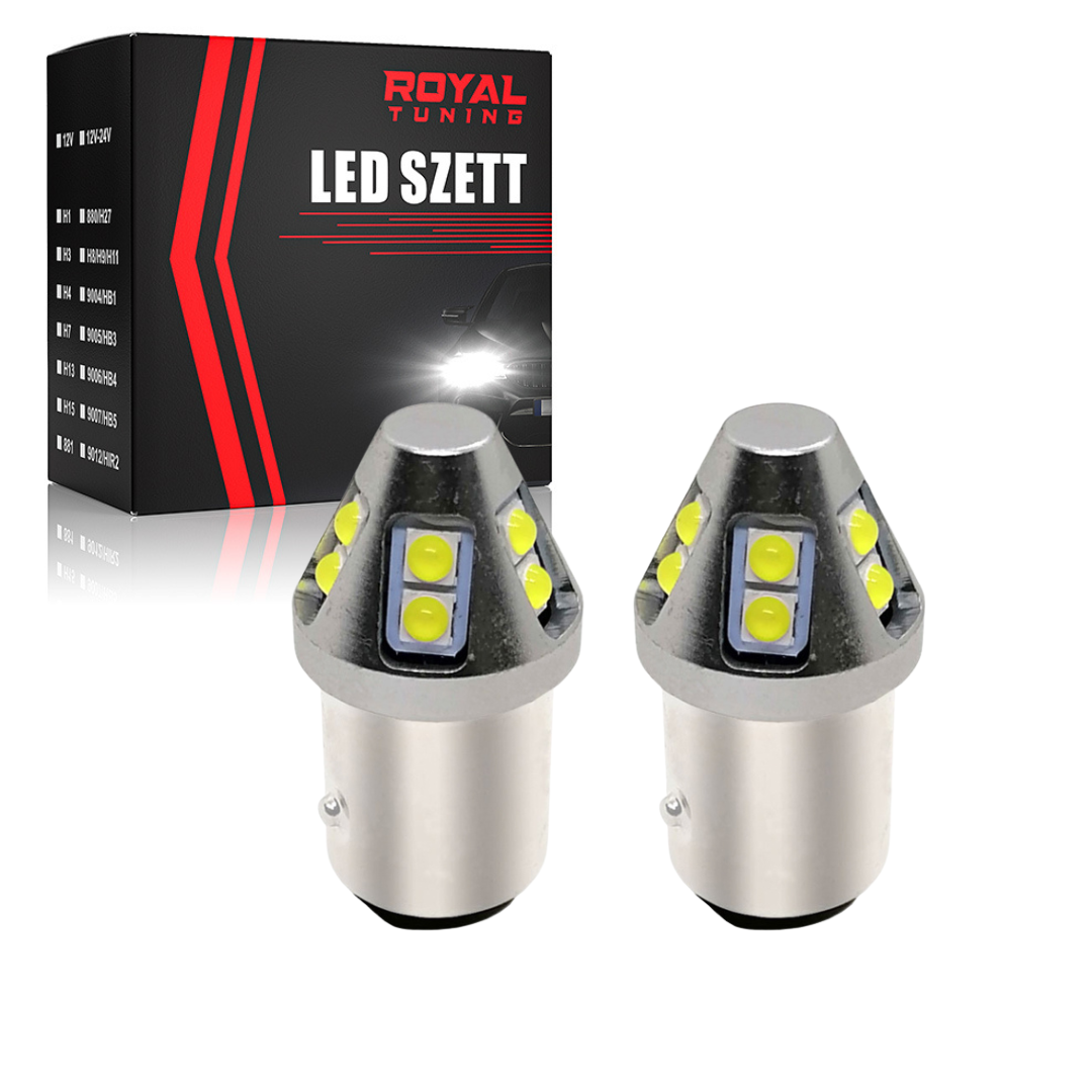 BA15S P21W led fehér 2db