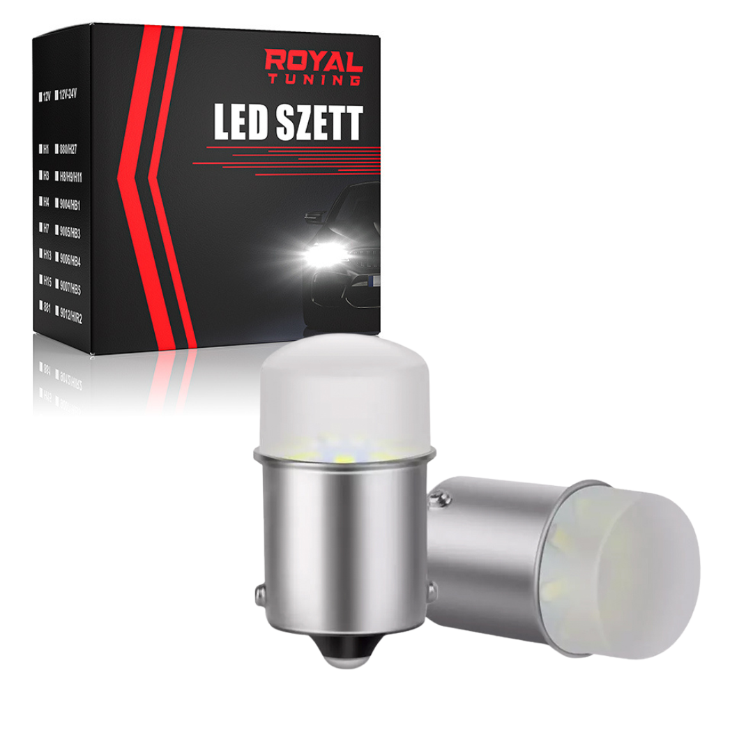BA15S led fehér 2db