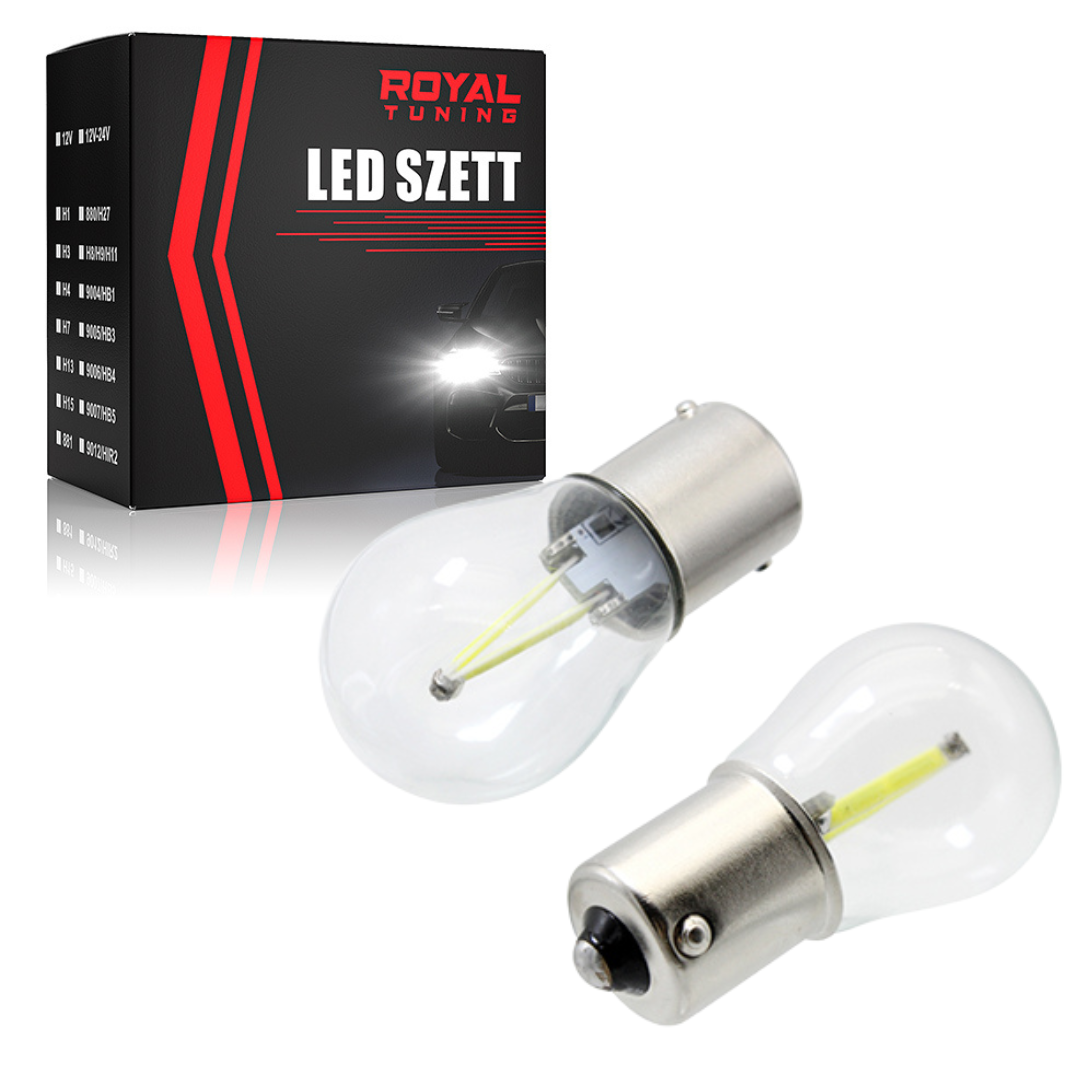BA15S led fehér 2db