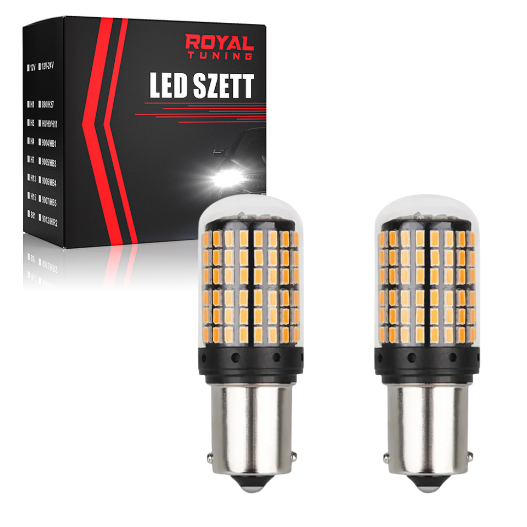 BAU15S led sárga 2db