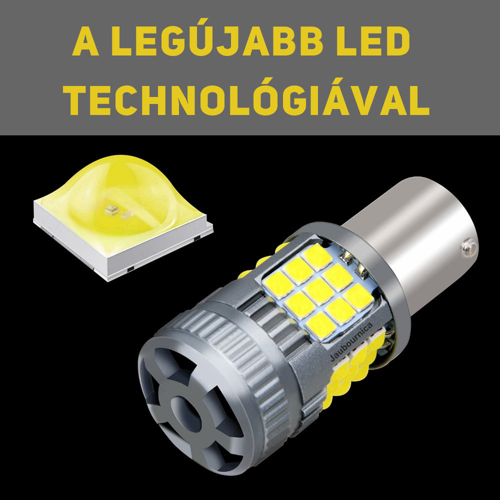 BAY15D led fehér CANBUS 2db