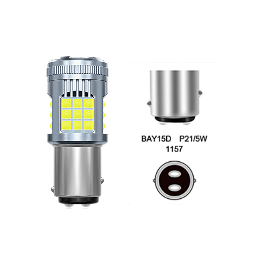 BAY15D led piros CANBUS 2db