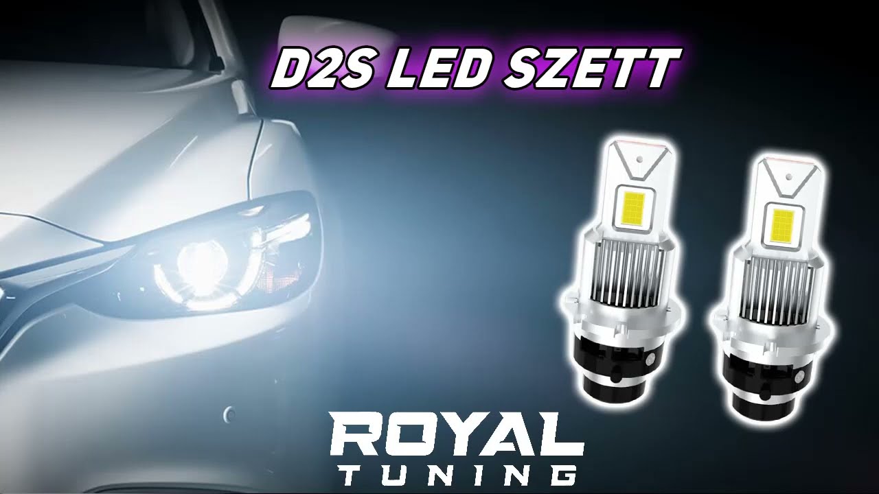 D2S Led izzó 2db