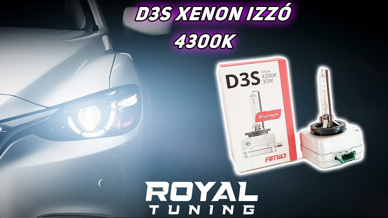 D3S xenon izzó 4300K Premium