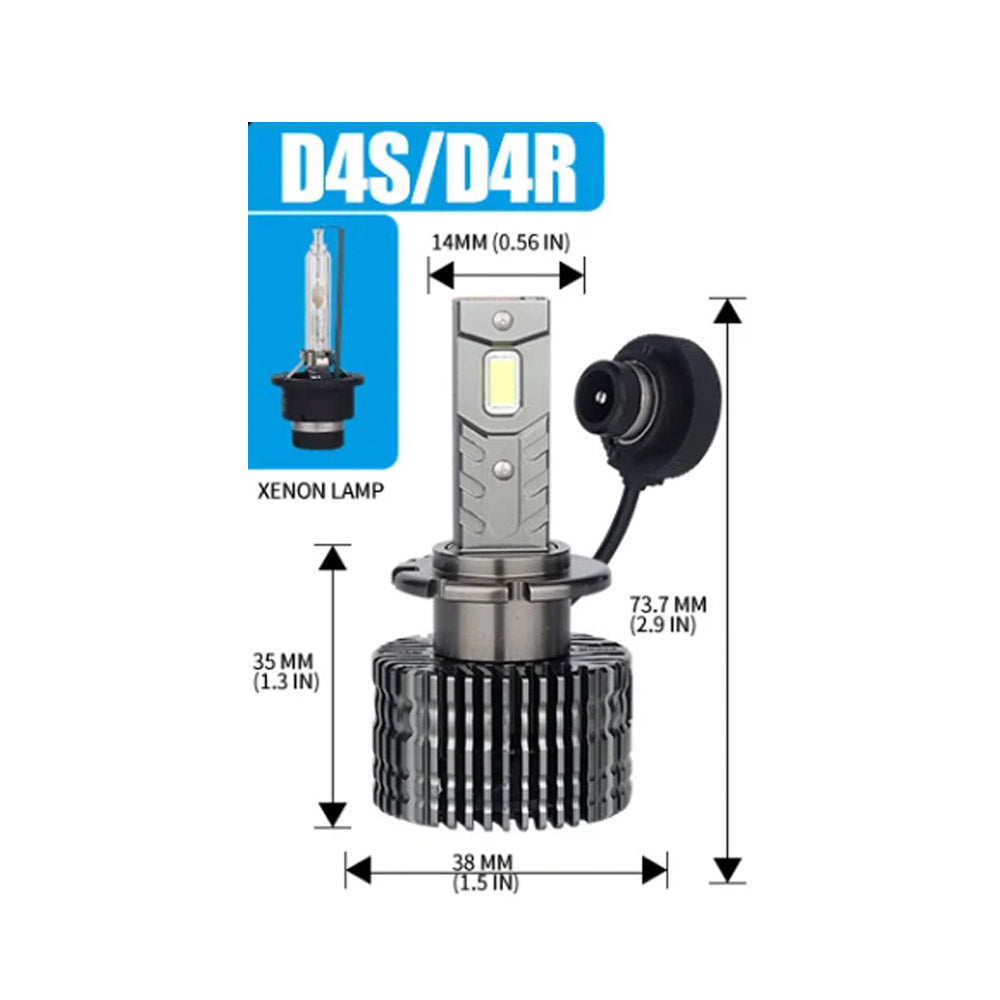 D4R Led izzó 2db