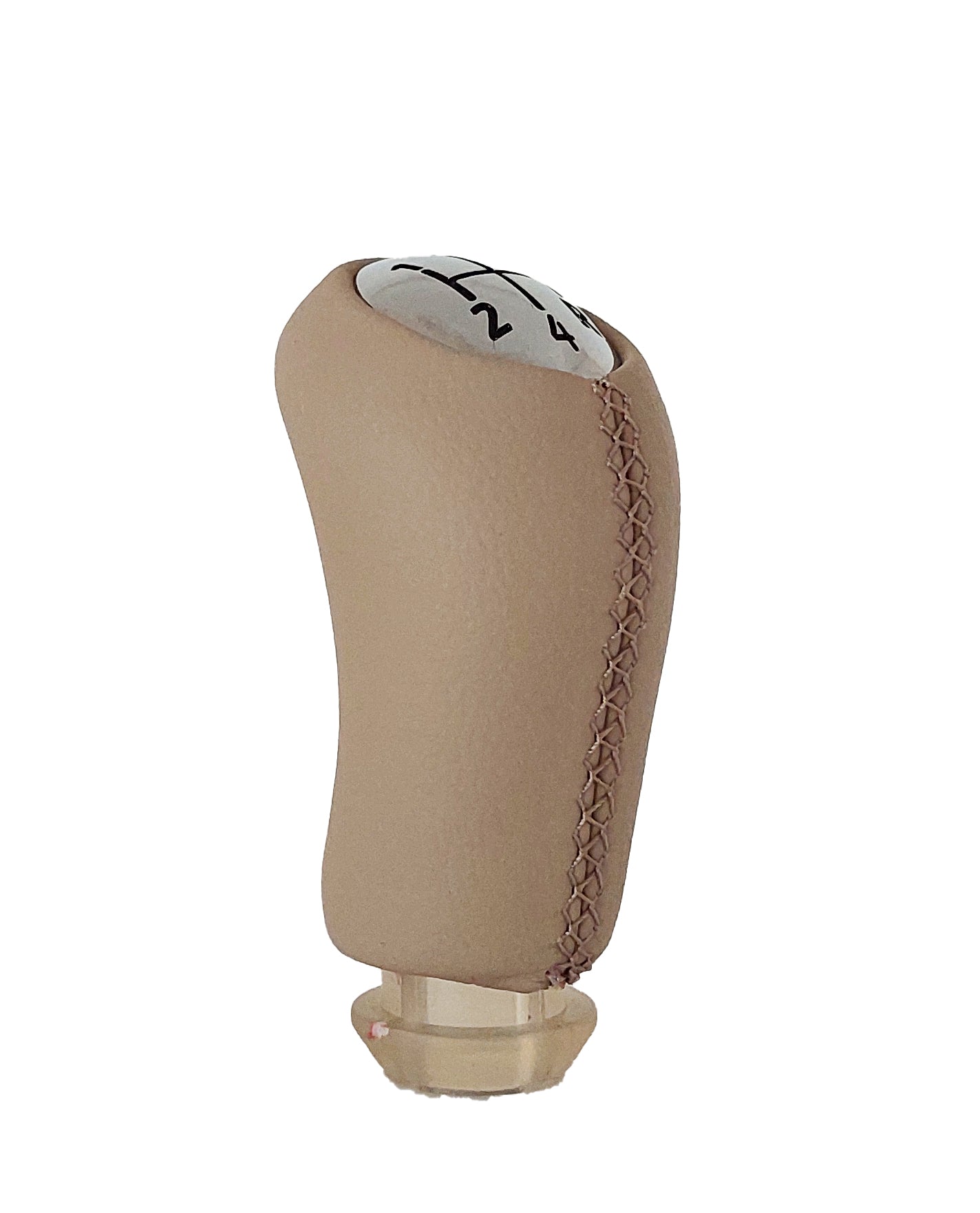 Dacia váltógomb 5 sebességes bőrözött beige