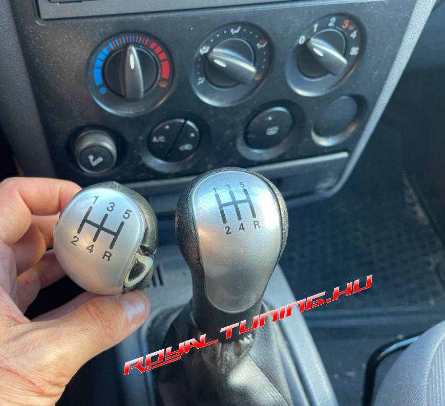 Ford váltógomb 5 sebességes ezüst