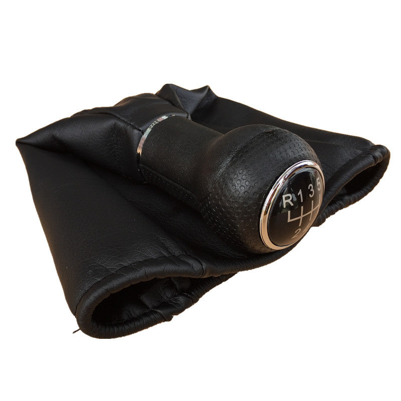 Volkswagen Golf 3 Polo Vento váltógomb és váltószoknya fekete varrással