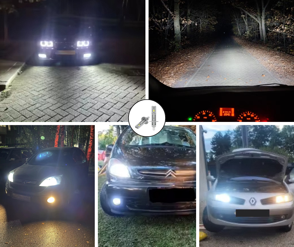 H1 Led izzó 2db M13 Series