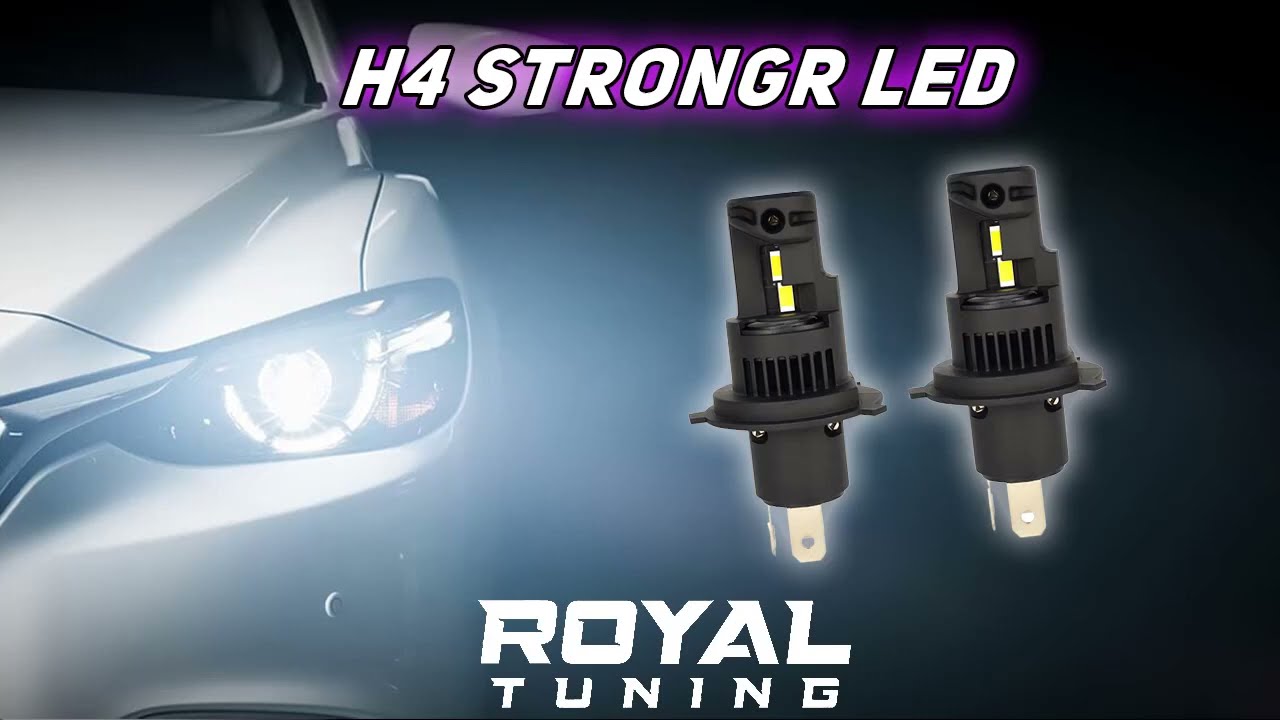 H4 Led izzó StrongR Series motorba 1db