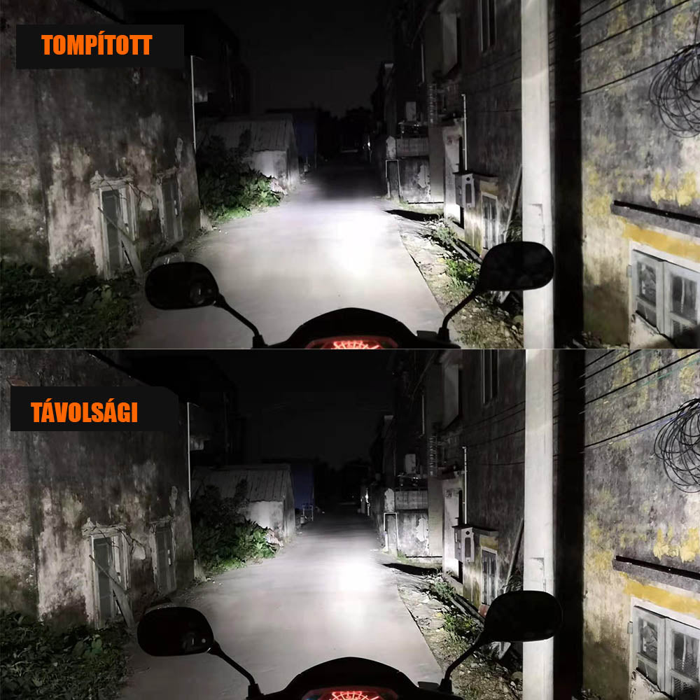 H4 Led izzó motorba