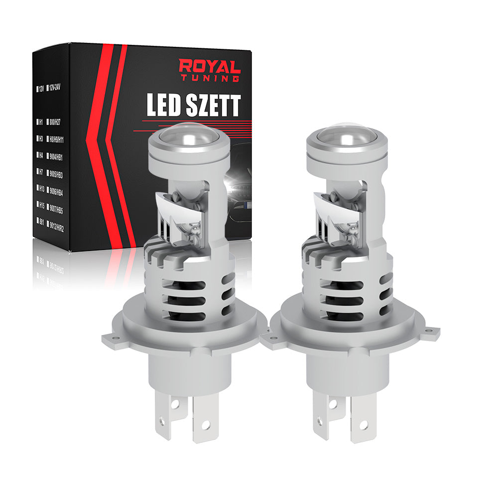 H4 Led izzó projektoros 2db