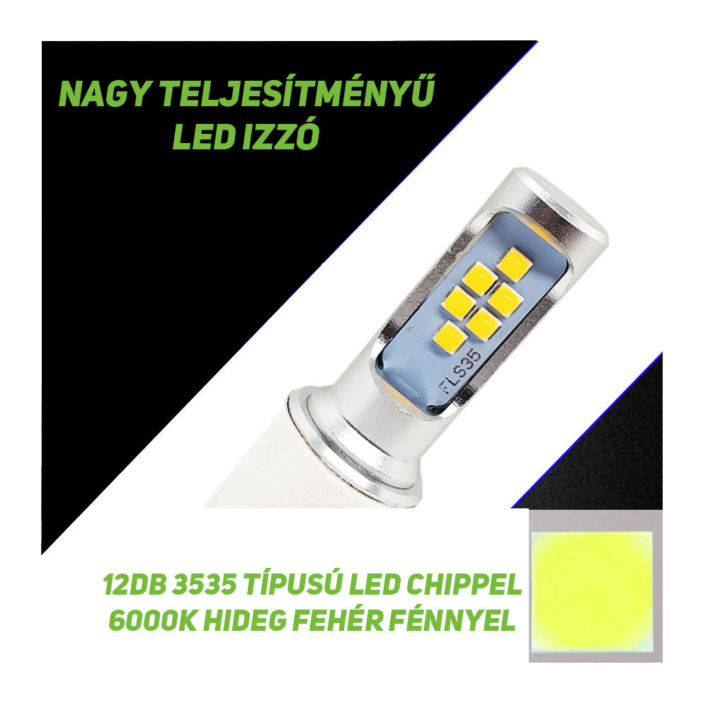 H6 led fehér 1db