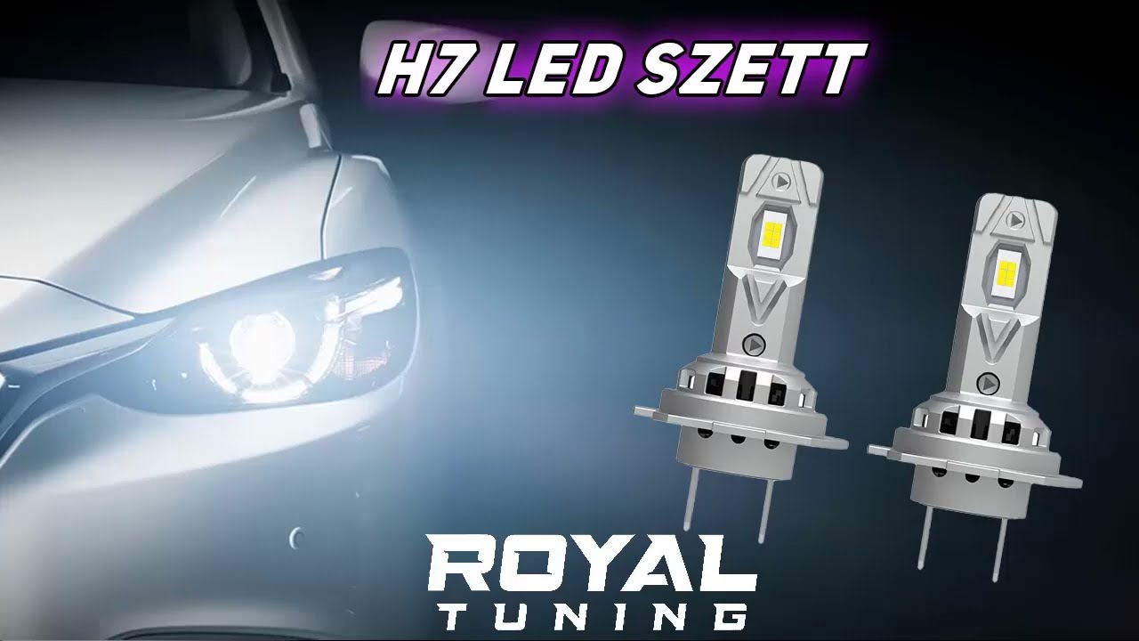 H7 és H1 Led izzó csomag