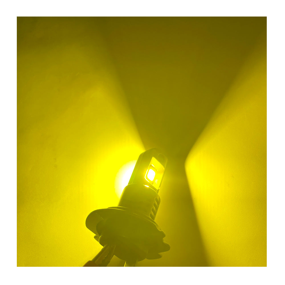 H7 Led izzó Grey series 2db 3000K kadmiumsárga