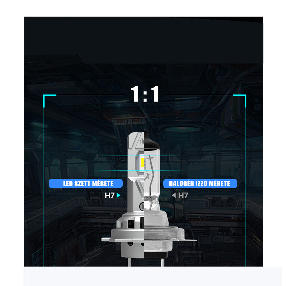 H7 és H1 Led izzó csomag