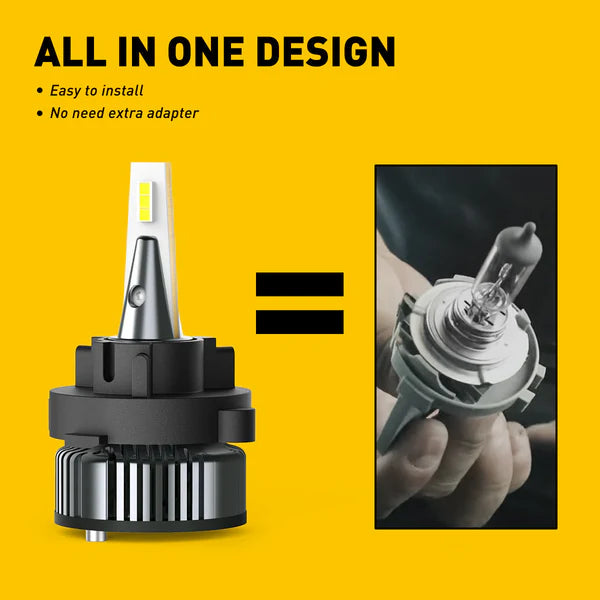 H7 Led izzó 2db Vokswagen adapteres Polo 5, Touran