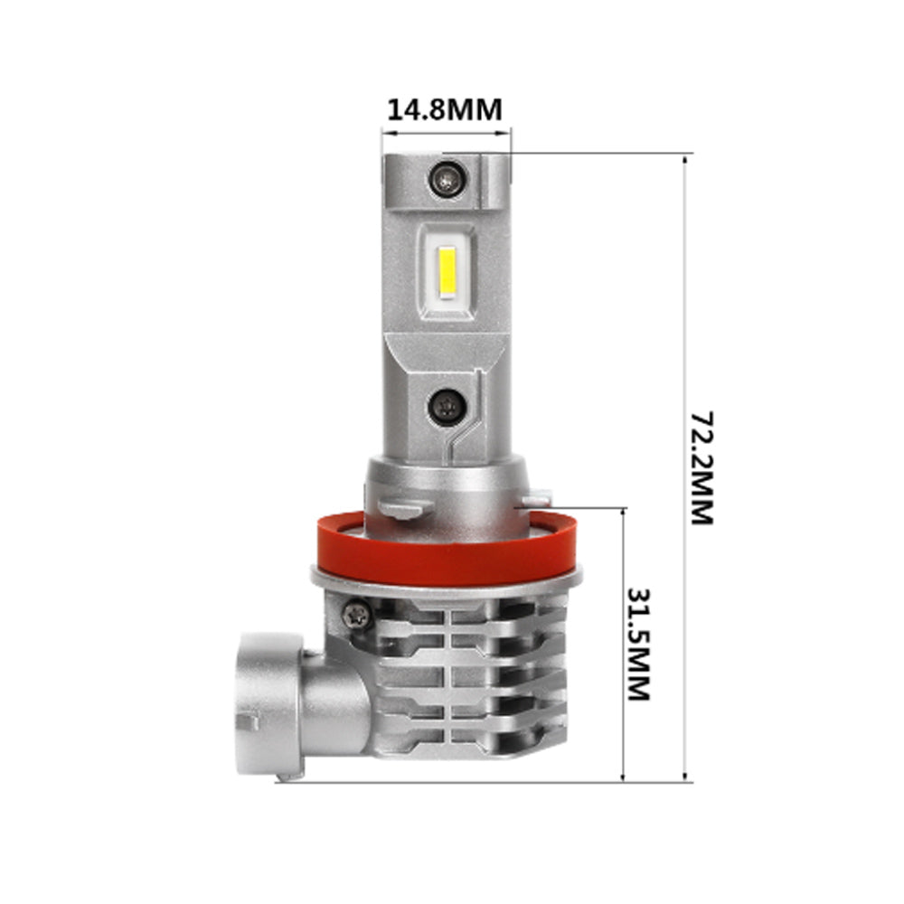 H8 Led izzó 2db 4300K