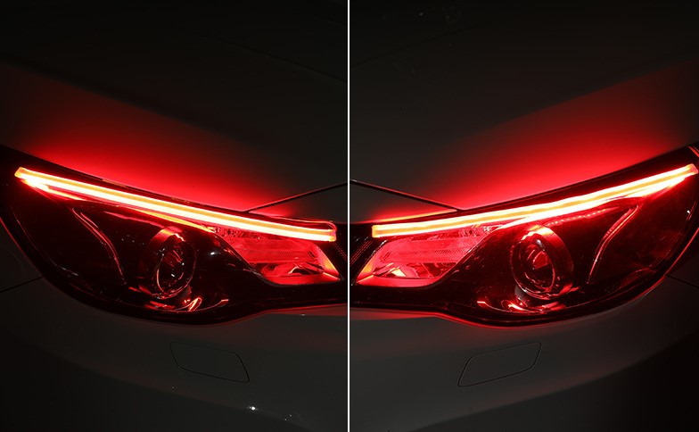 Ledes nappali menetfény szett hátsó lámpába index funkcióval párban